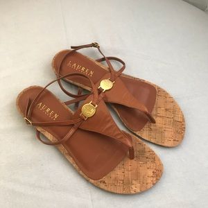 NWOT Lauren by Ralph Lauren Thong Sandals